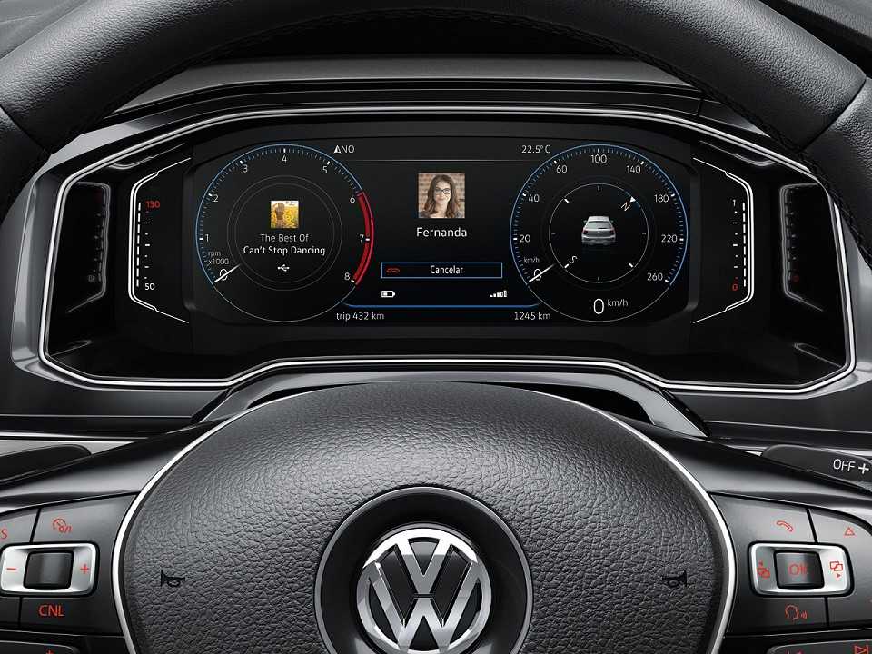 Volkswagen�Virtus 2019 - painel de instrumentos