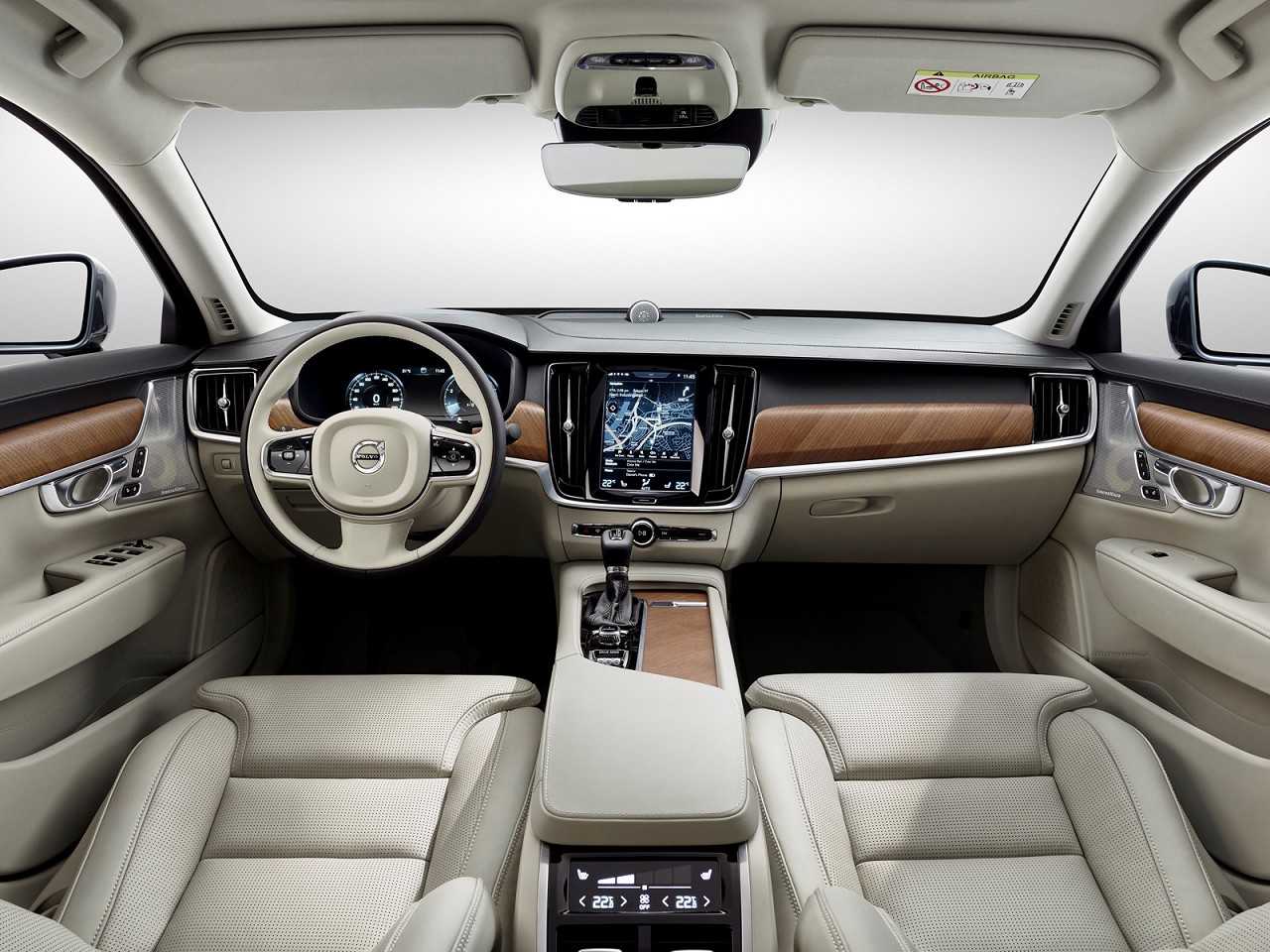 Volvo�S90 - Foto 13 de 16 - 1600 x 1200 pixels2019 - painel