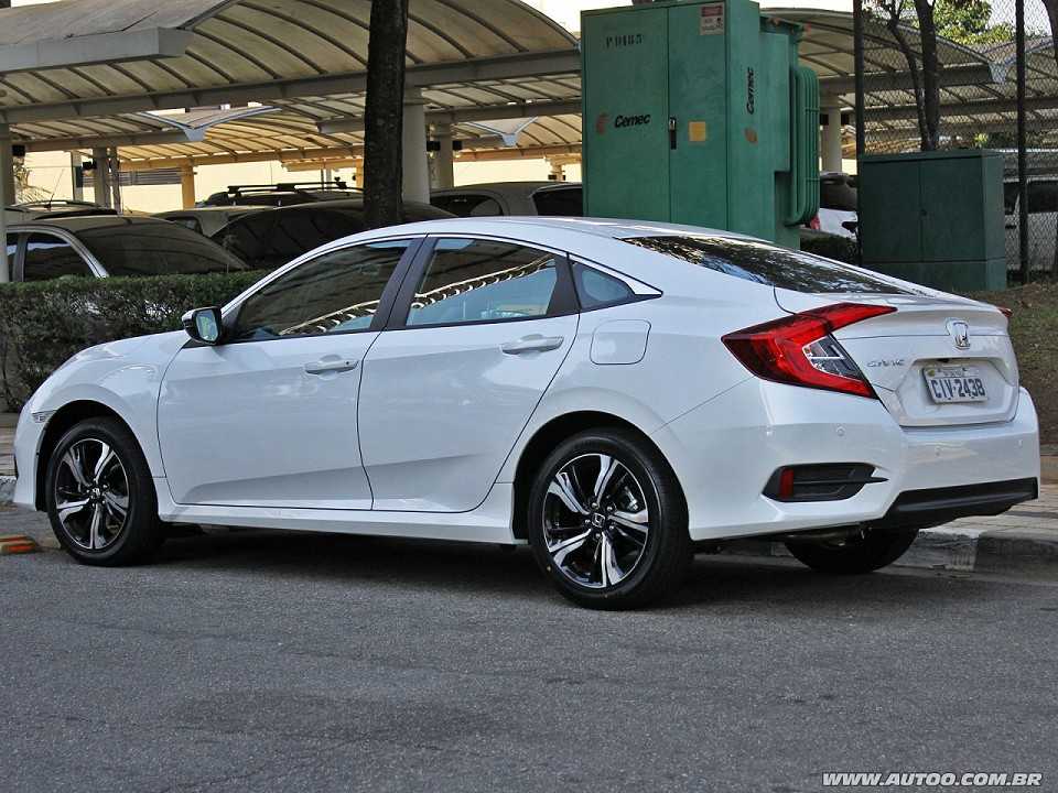 Honda�Civic 2018 - �ngulo traseiro