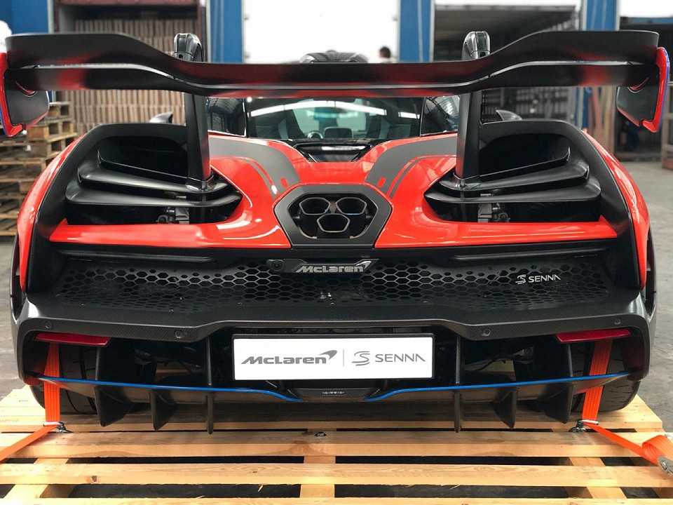 McLaren�Senna 2019 - traseira