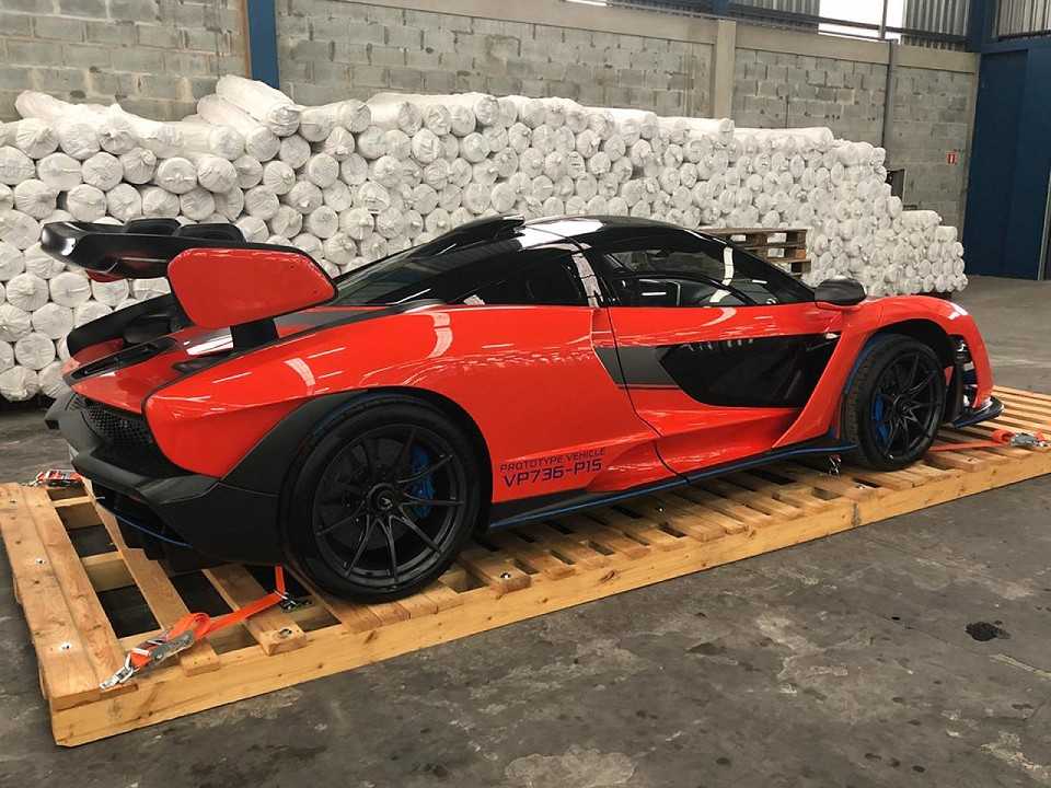 McLaren�Senna 2019 - �ngulo traseiro