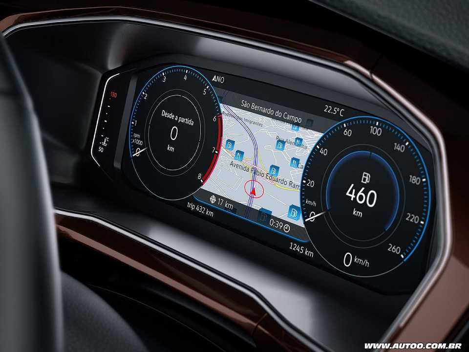 Volkswagen�T-Cross 2020 - painel de instrumentos