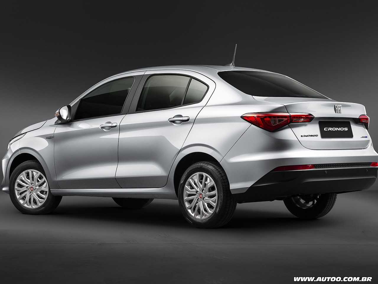 Fiat�Cronos 2019 - �ngulo traseiro