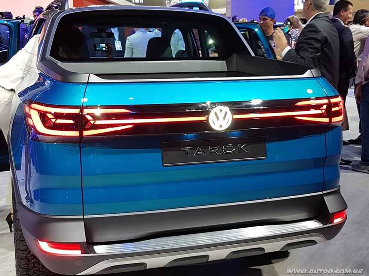 VolkswagenTarok 2020 - ngulo frontal