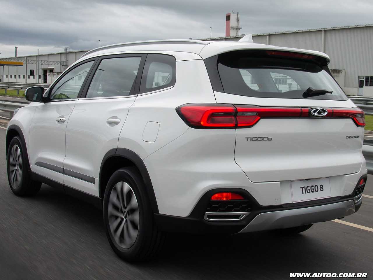 CAOA Chery�Tiggo 8 2019 - �ngulo traseiro