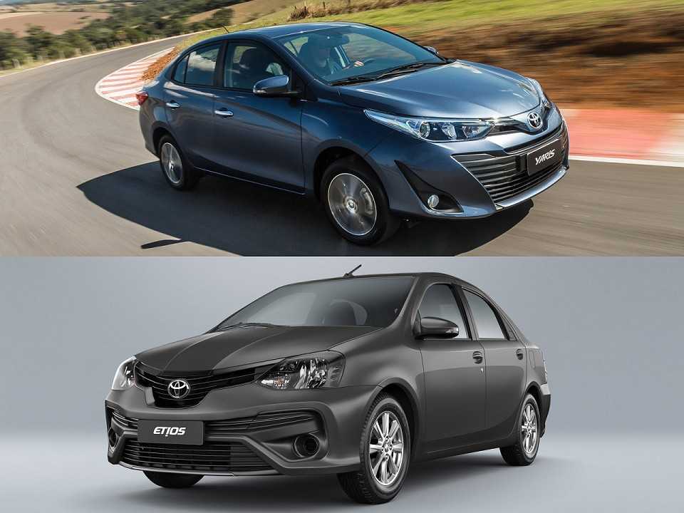 Toyota Yaris Sedã e Etios Sedã