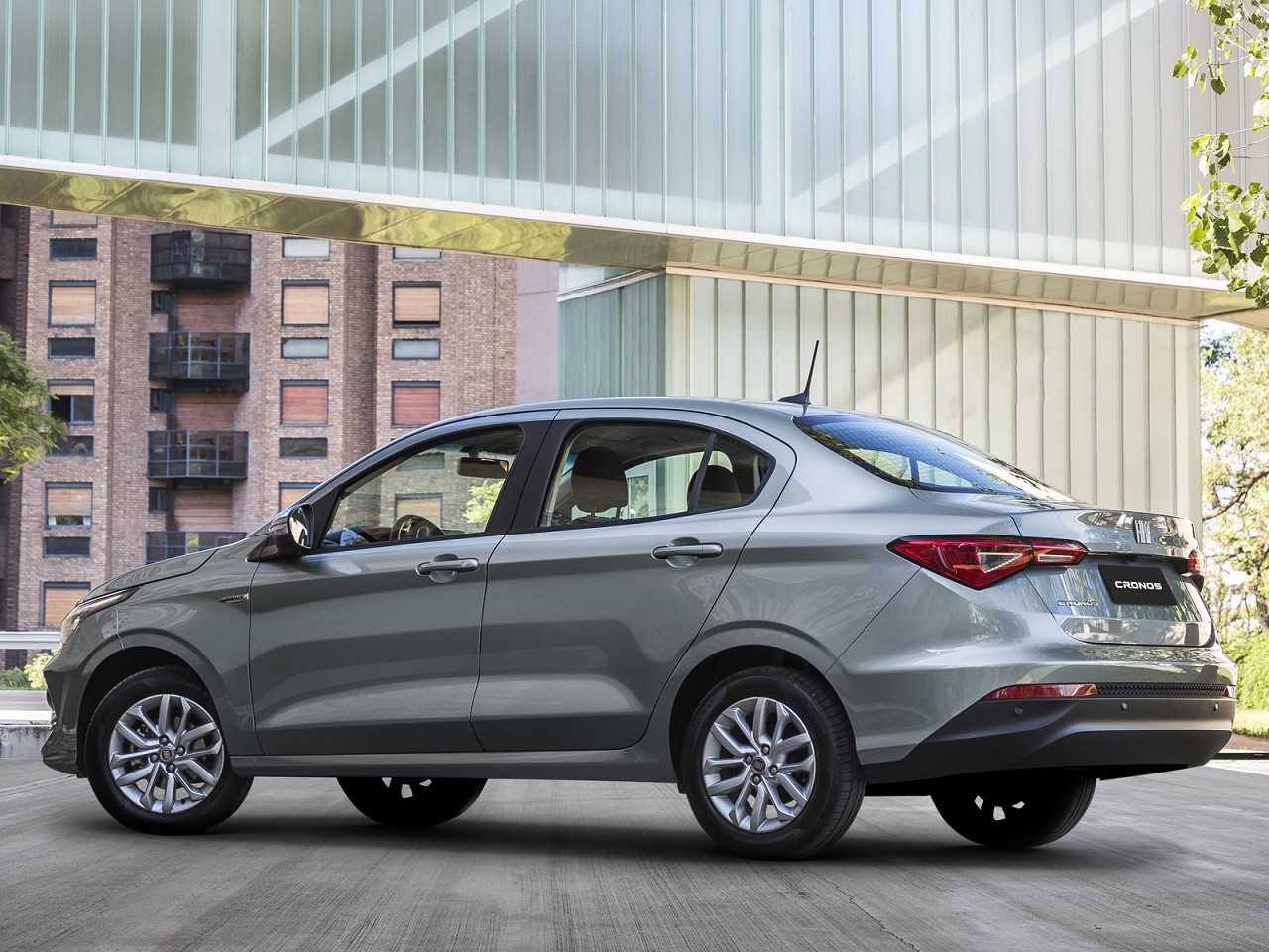 Fiat�Cronos 2019 - �ngulo traseiro