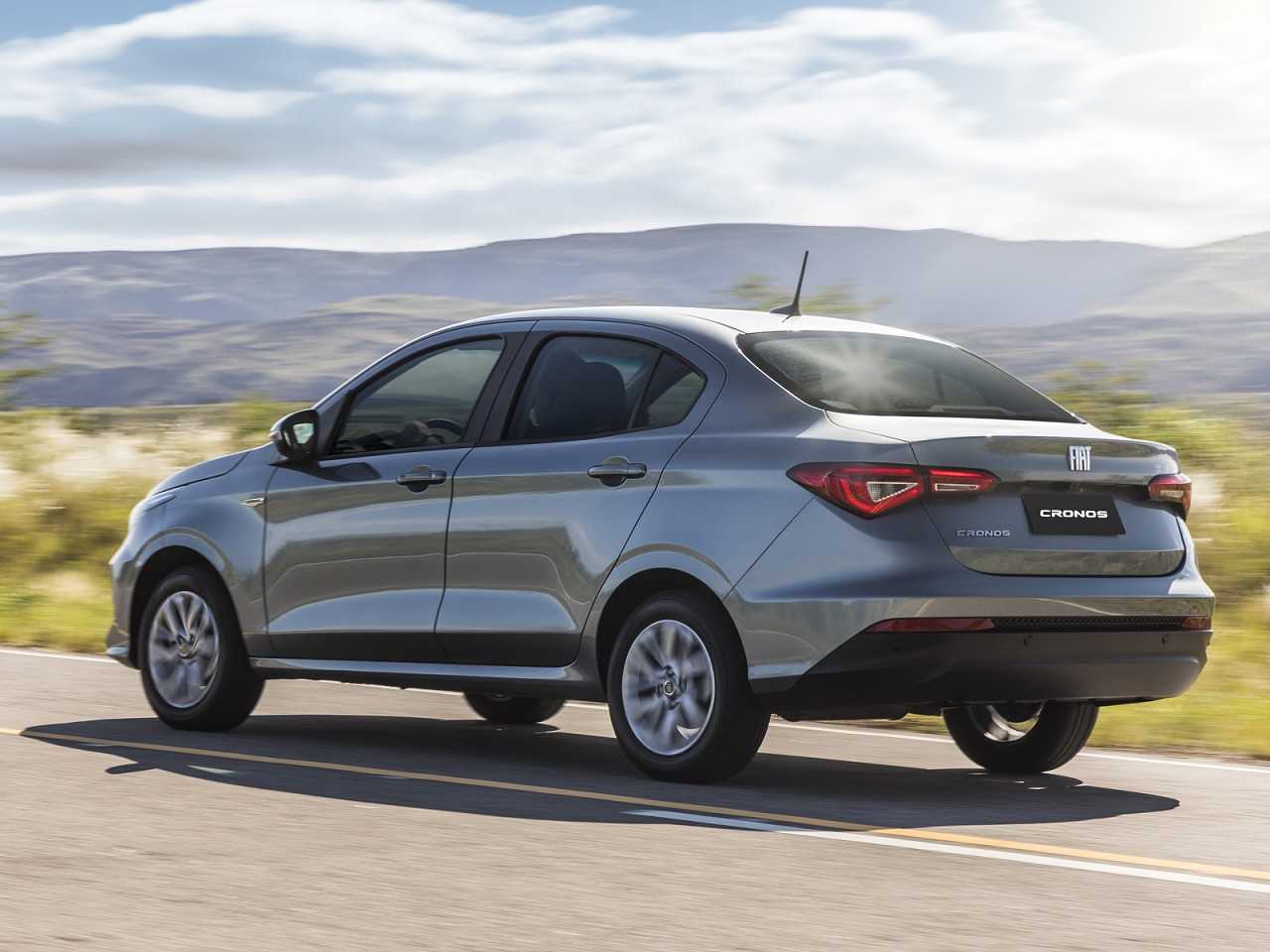 Fiat�Cronos 2019 - �ngulo traseiro