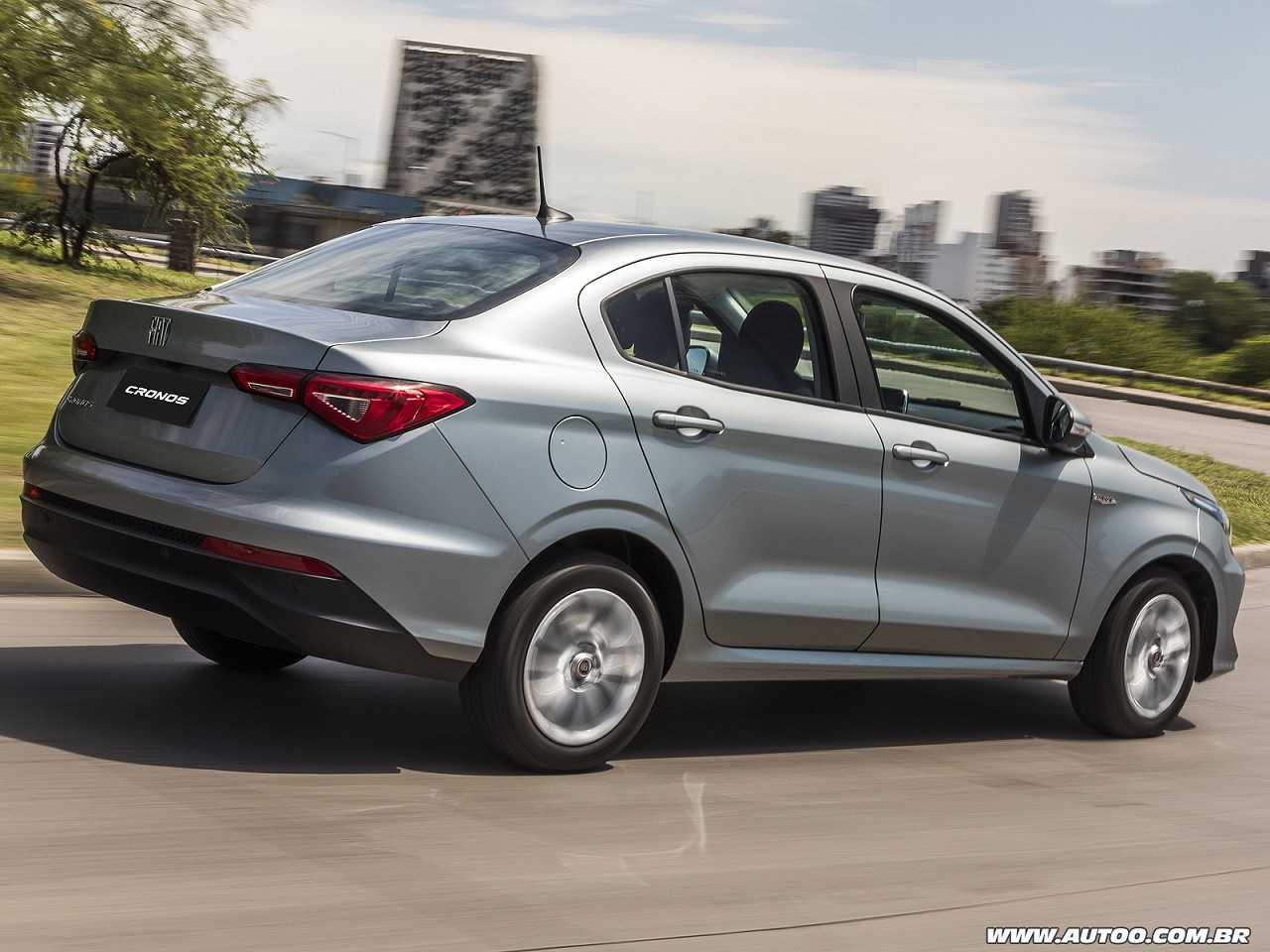 Fiat�Cronos 2019 - �ngulo traseiro