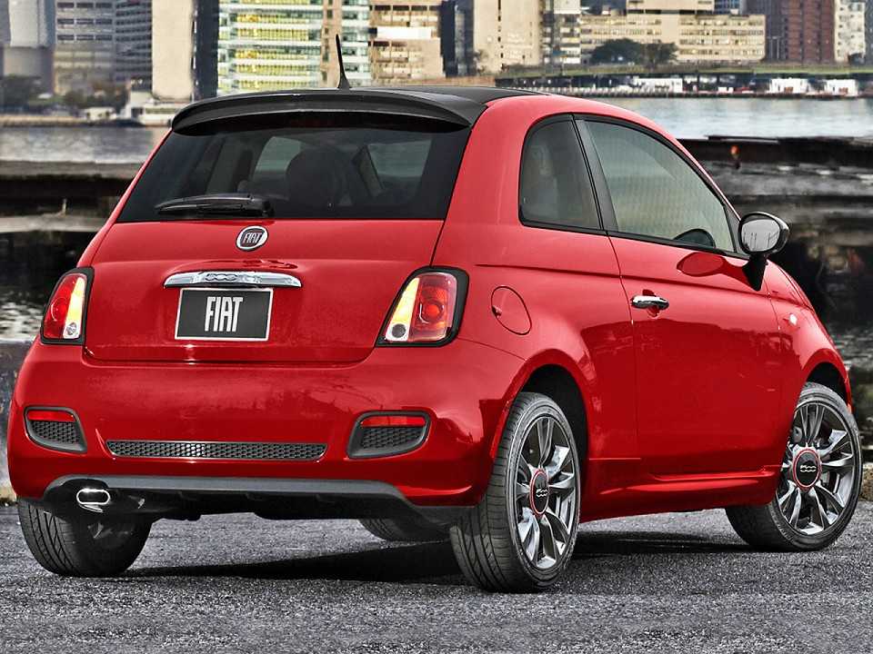 Fiat500 2017 - ngulo traseiro