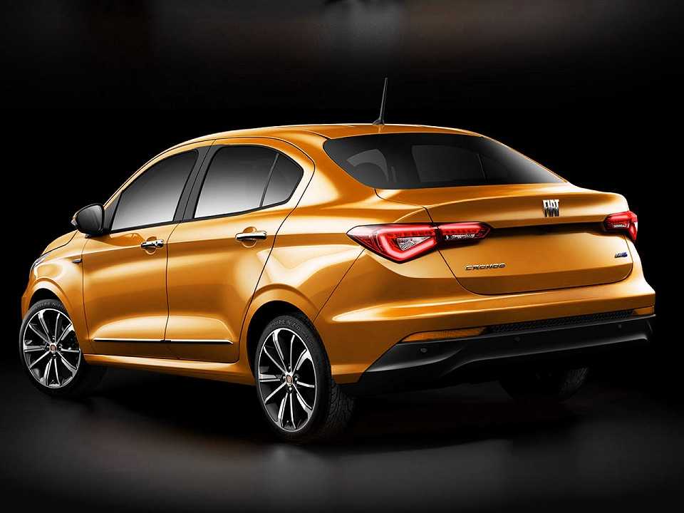 Fiat�Cronos 2018 - �ngulo traseiro