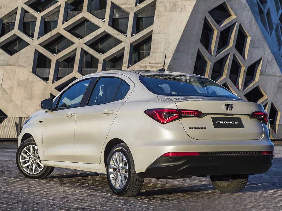 Fiat�Cronos 2019 - �ngulo traseiro