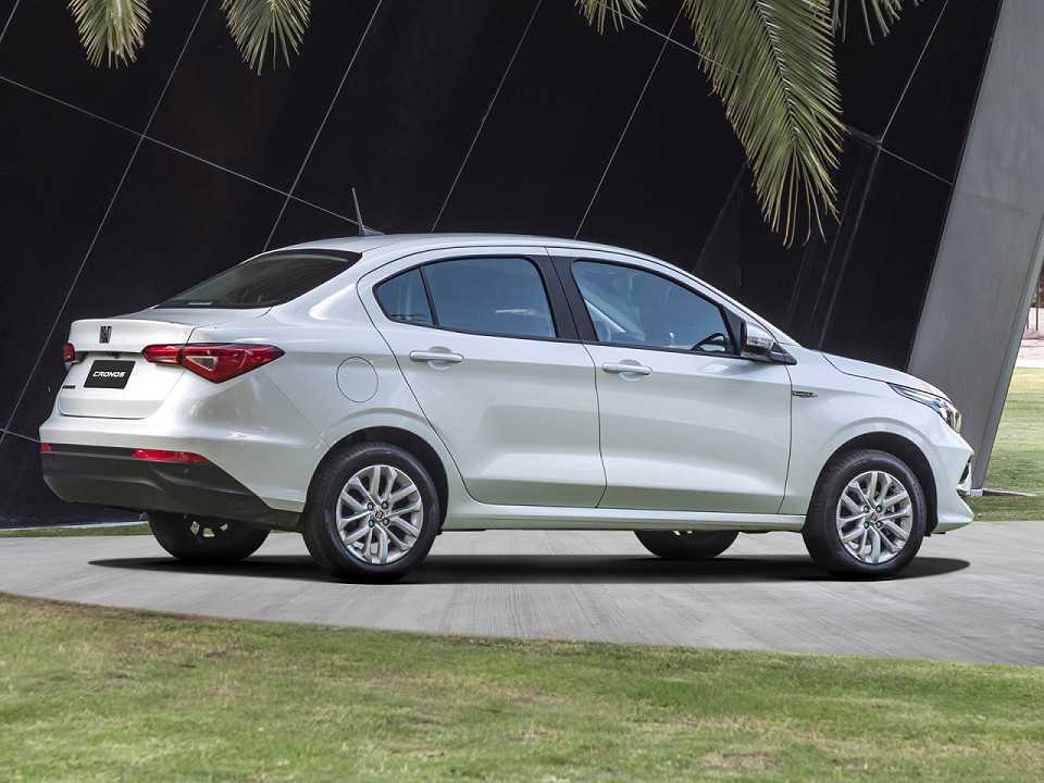 Fiat�Cronos 2019 - �ngulo traseiro