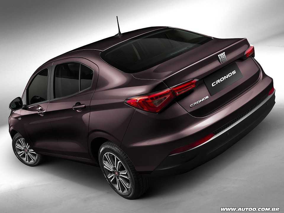 Fiat�Cronos 2019 - �ngulo traseiro