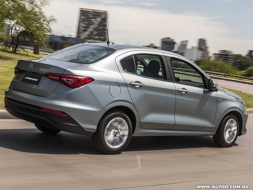 Fiat�Cronos 2019 - �ngulo traseiro