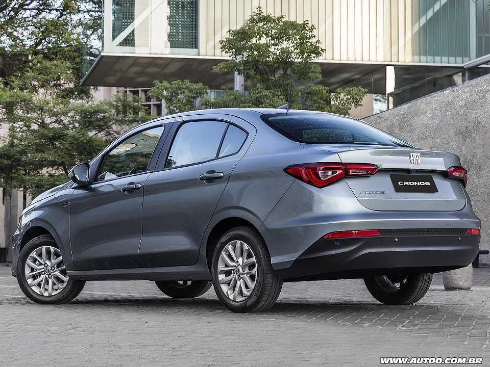 Fiat�Cronos 2019 - �ngulo traseiro