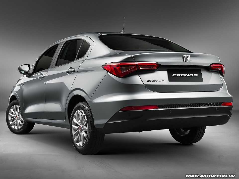 Fiat�Cronos 2019 - �ngulo traseiro