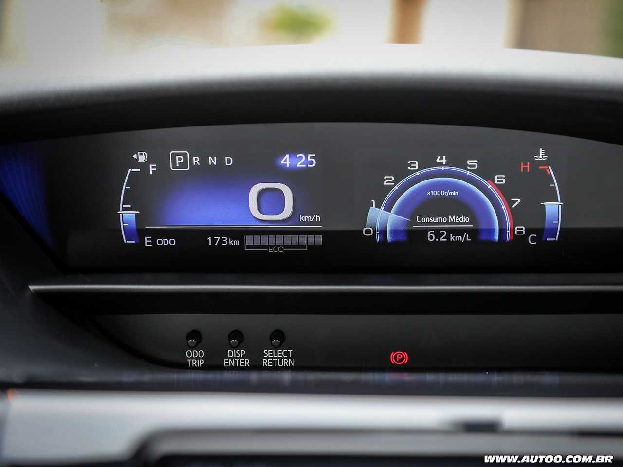 Toyota Etios 2019 - painel de instrumentos
