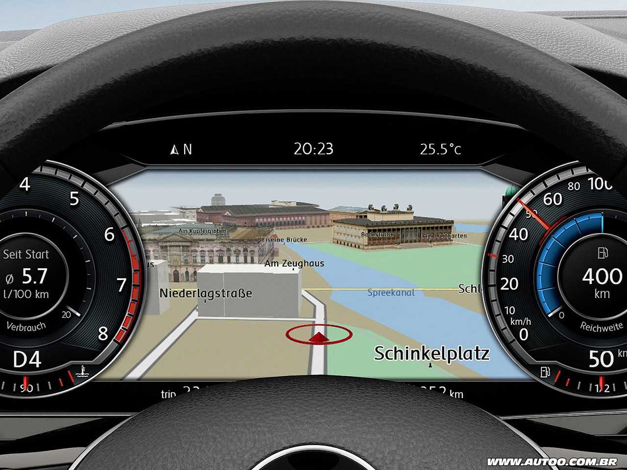 Volkswagen�Passat 2018 - painel de instrumentos