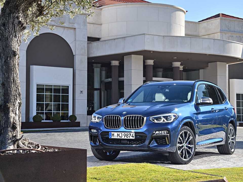 BMW�X3 2018 - �ngulo frontal