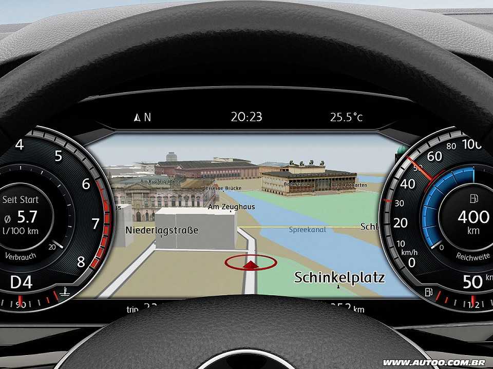 Volkswagen�Passat 2018 - painel de instrumentos