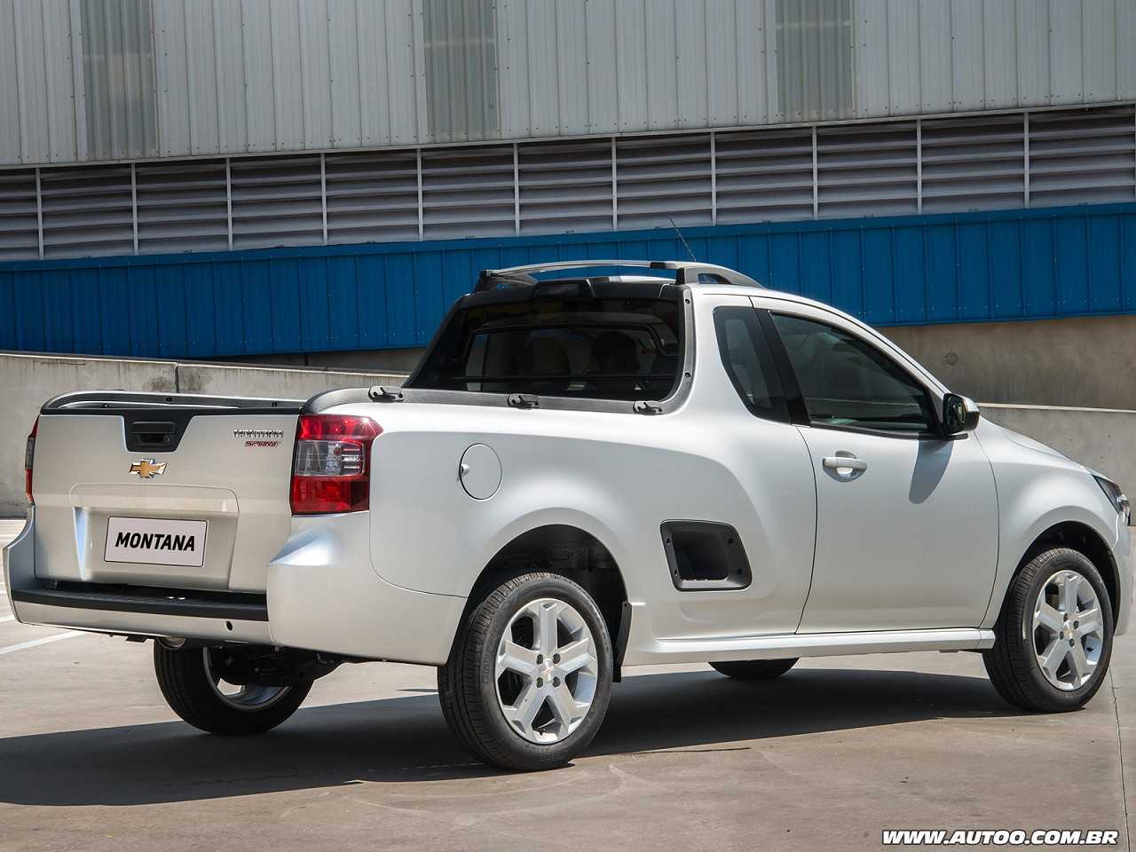 Chevrolet�Montana 2019 - �ngulo traseiro