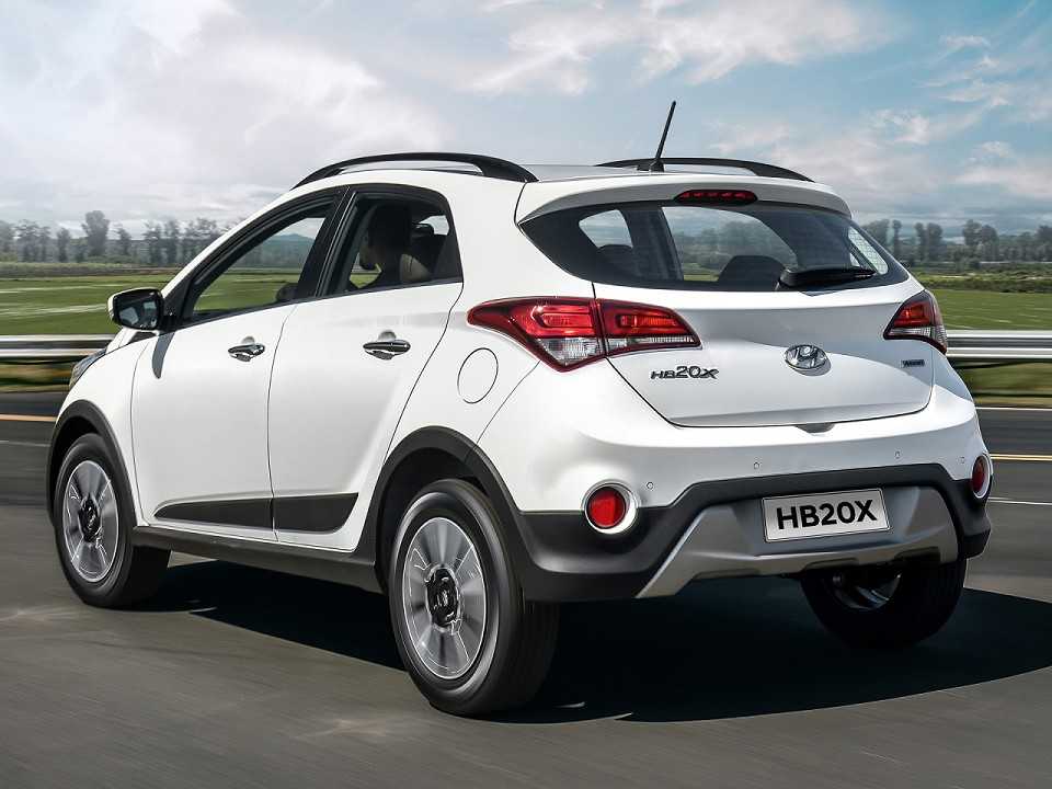 Hyundai�HB20X 2019 - �ngulo traseiro