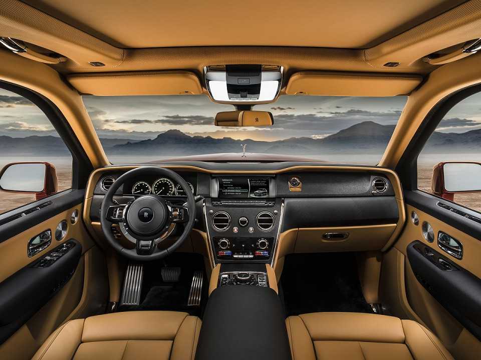 Rolls-Royce�Cullinan 2019 - painel