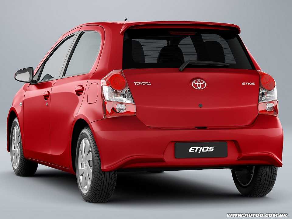 Toyota Etios 2019 - ângulo traseiro