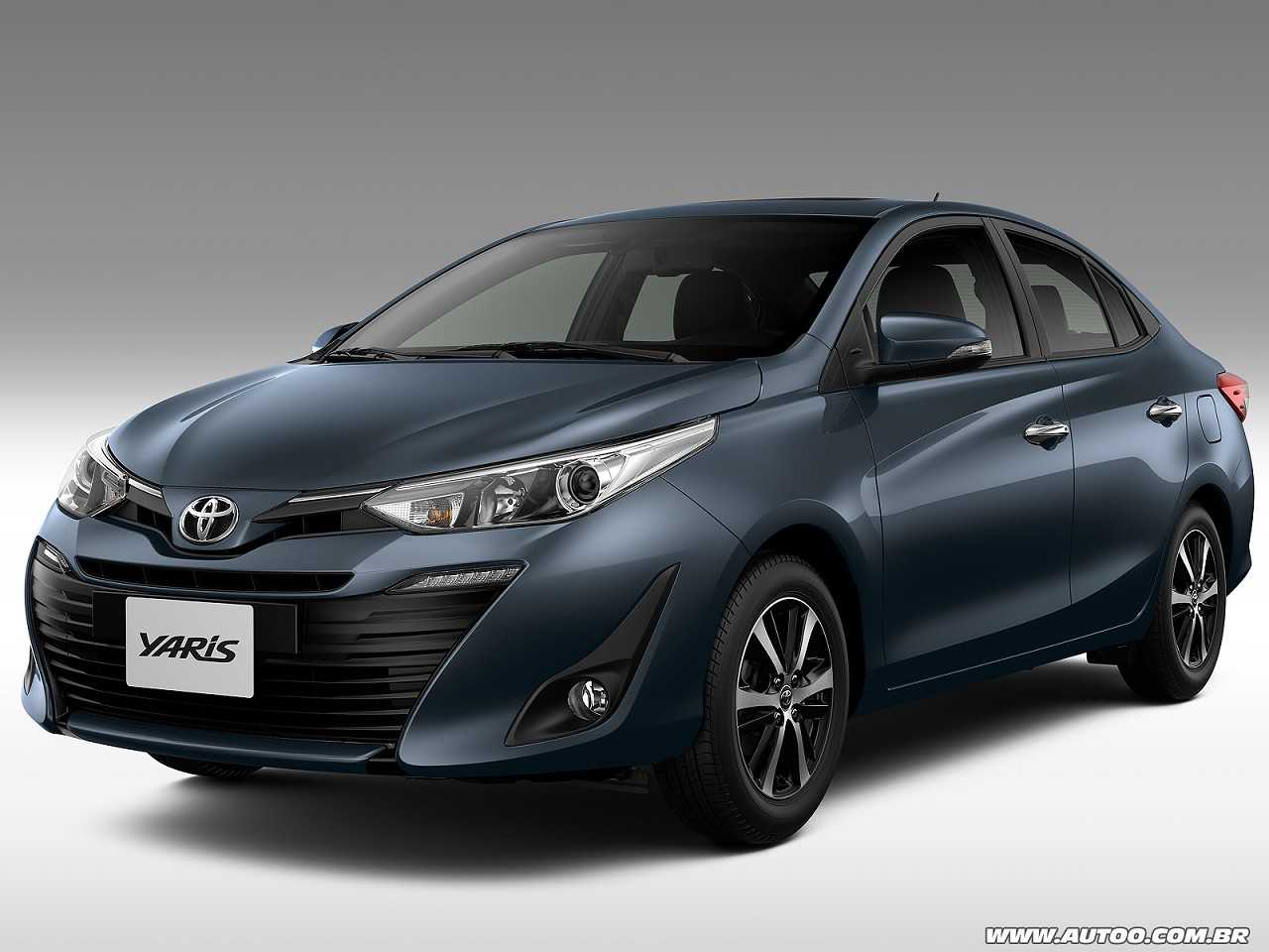 Primeira imagem oficial do Toyota Yaris Sed fabricado no Brasil