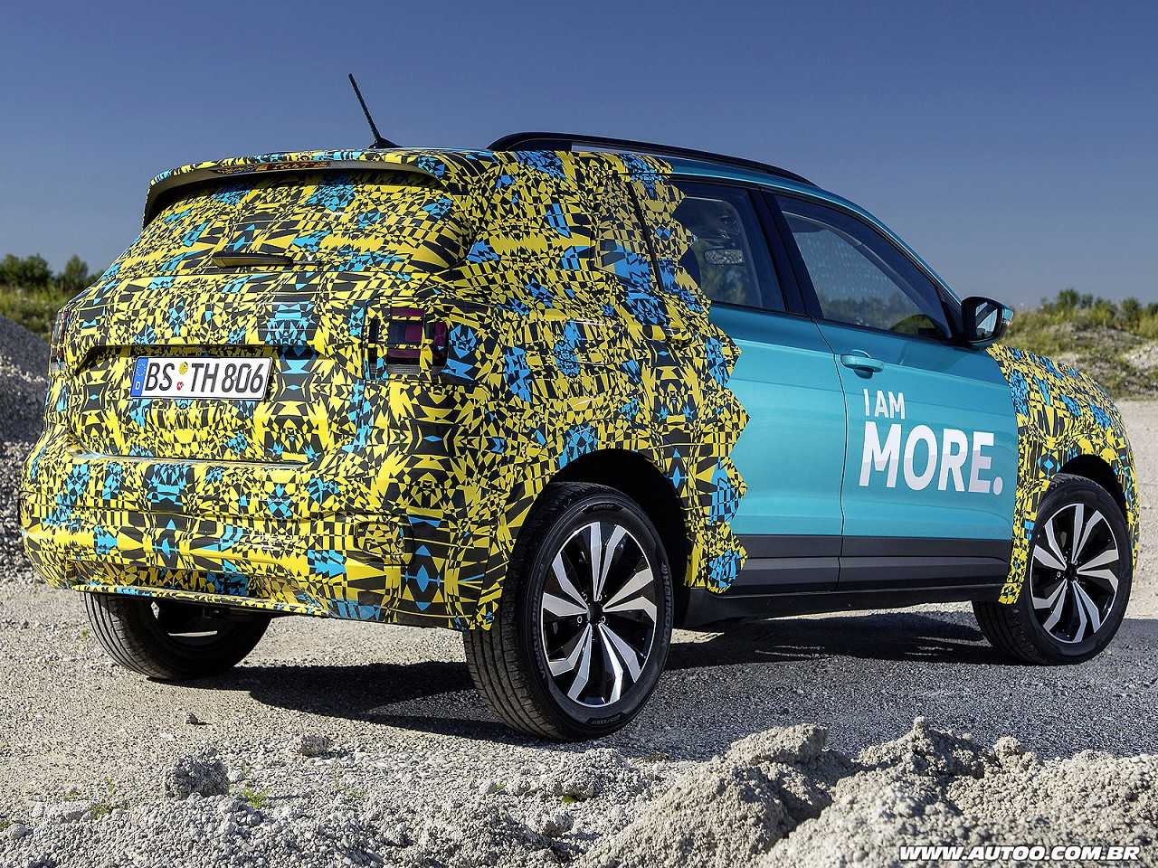 VolkswagenT-Cross 2018 - ngulo traseiro