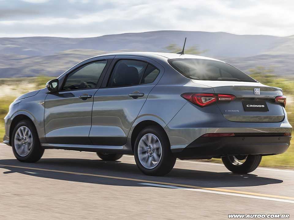 Fiat�Cronos 2019 - �ngulo traseiro