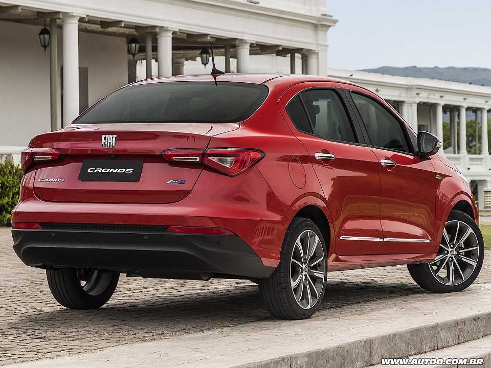Fiat�Cronos 2019 - �ngulo traseiro