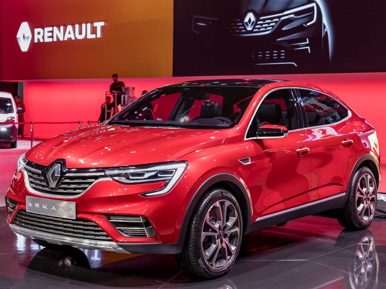 RenaultArkana 2019 - ngulo frontal