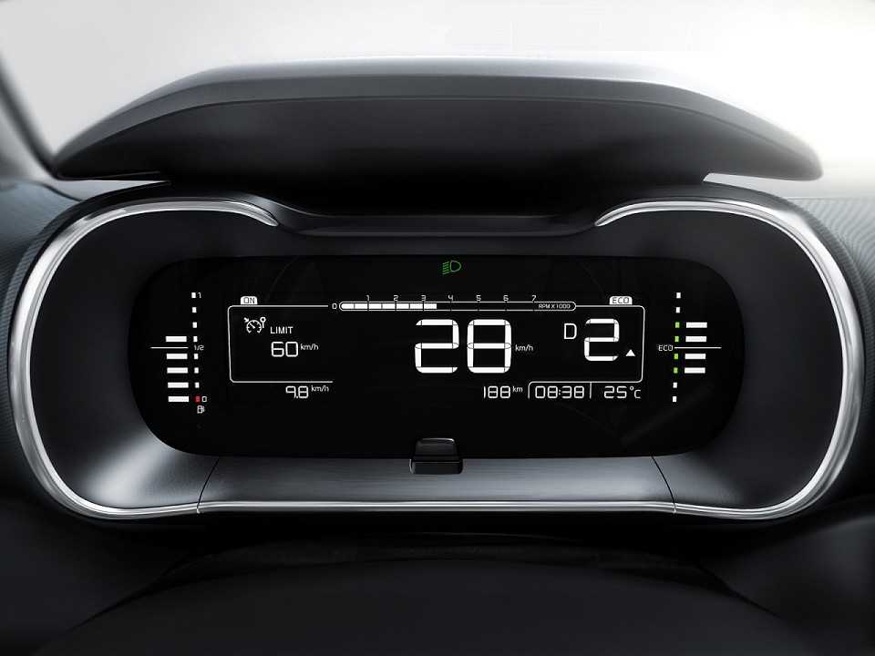 Citro�n�C4 Cactus 2019 - painel de instrumentos