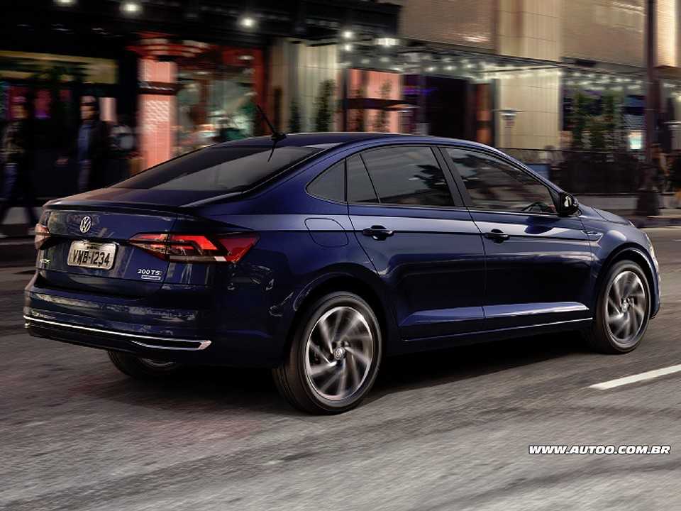 Volkswagen�Virtus 2019 - �ngulo traseiro