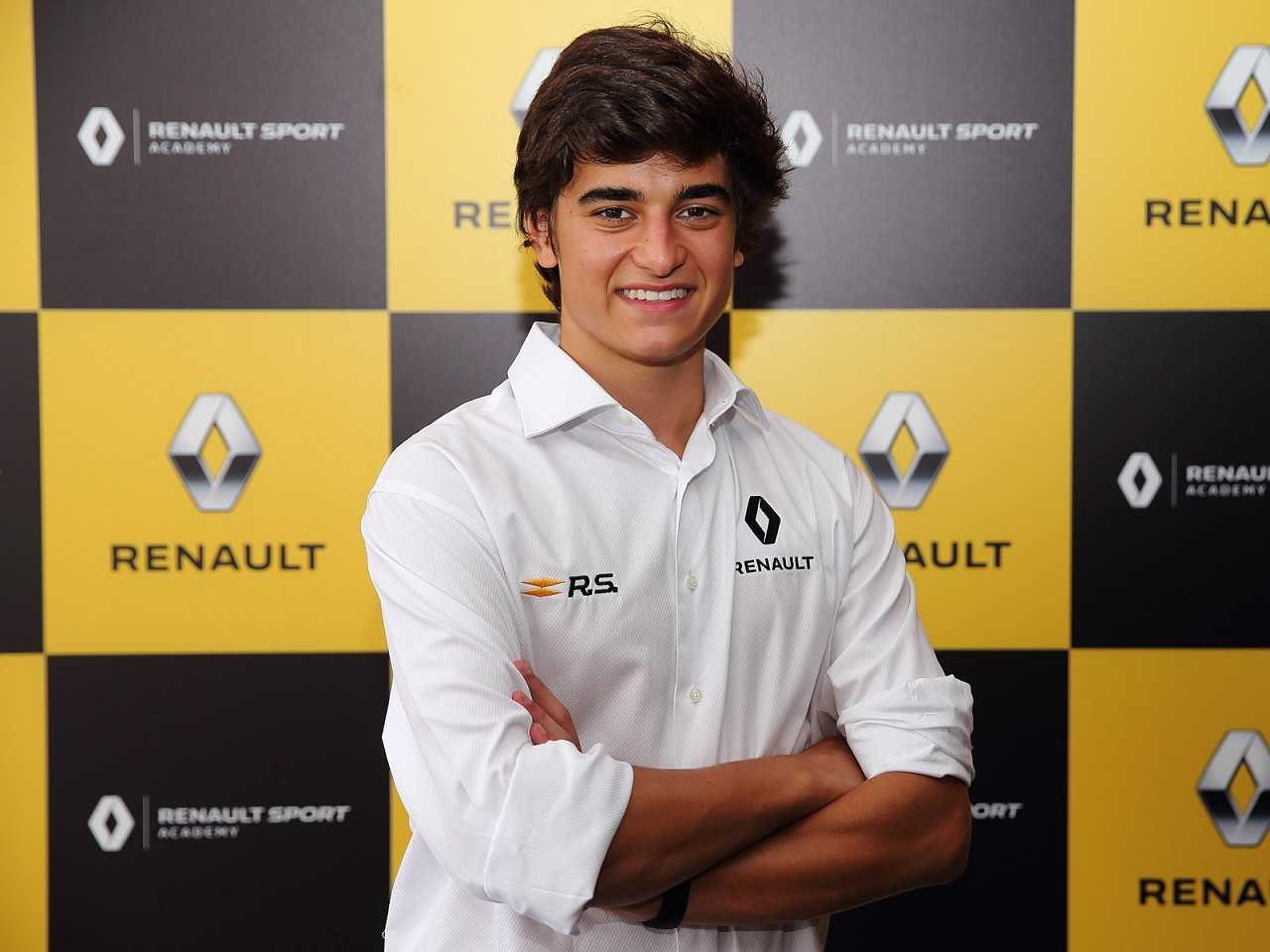 Acima o piloto brasileiro Caio Collet, que vai participar da Renault Sport Academy em 2019