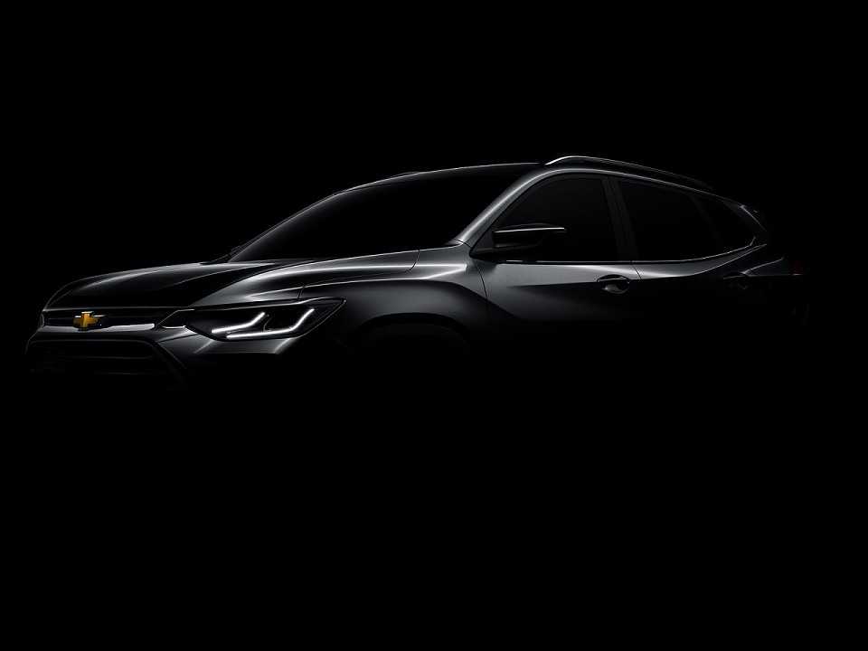 Teaser do SUV derivado da nova família global da GM, que, aqui no Brasil, deverá ser o sucessor do Tracker Teaser do SUV derivado da nova família global da GM, que, aqui no Brasil, deverá ser o sucessor do Tracker