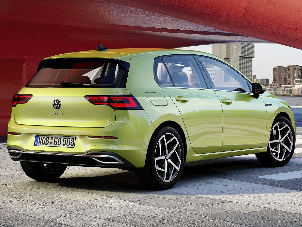 VolkswagenGolf 2020 - ngulo traseiro