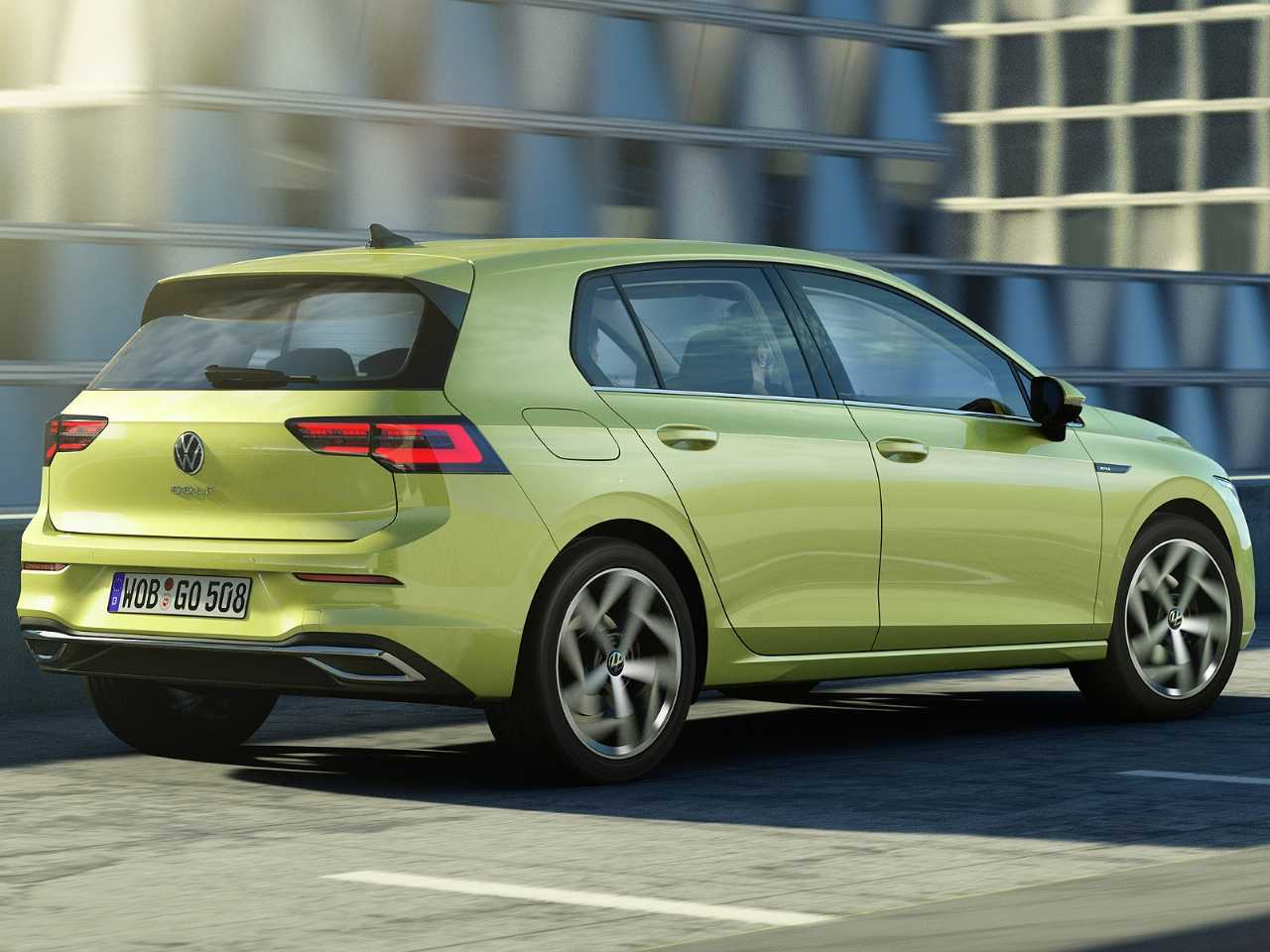 VolkswagenGolf 2020 - ngulo traseiro