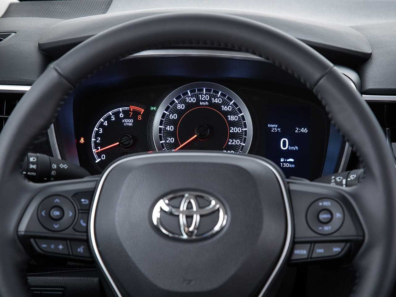 ToyotaCorolla 2020 - painel de instrumentos
