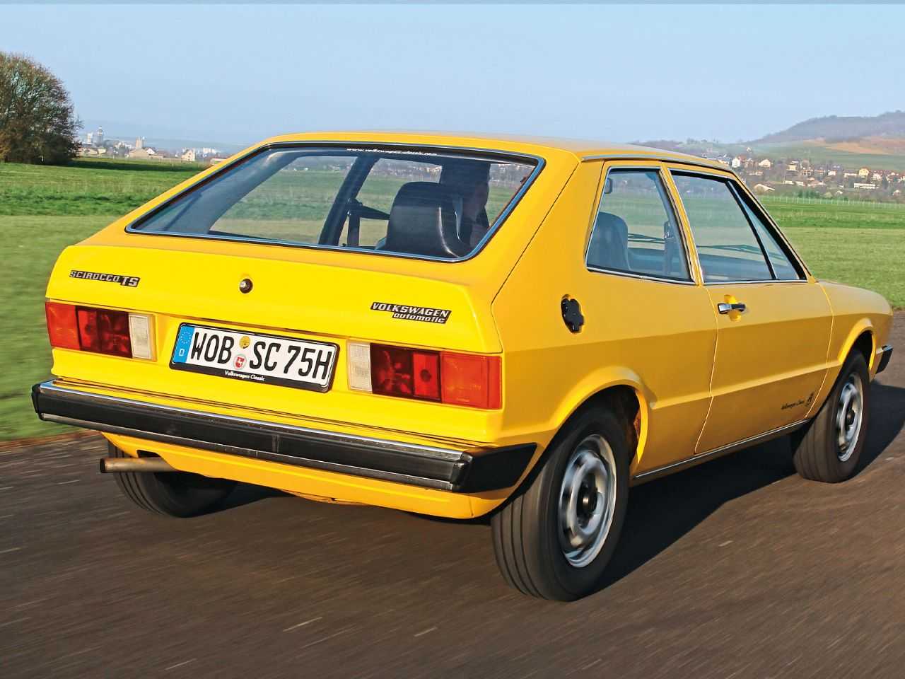 Volkswagen�Scirocco 1975 - �ngulo traseiro