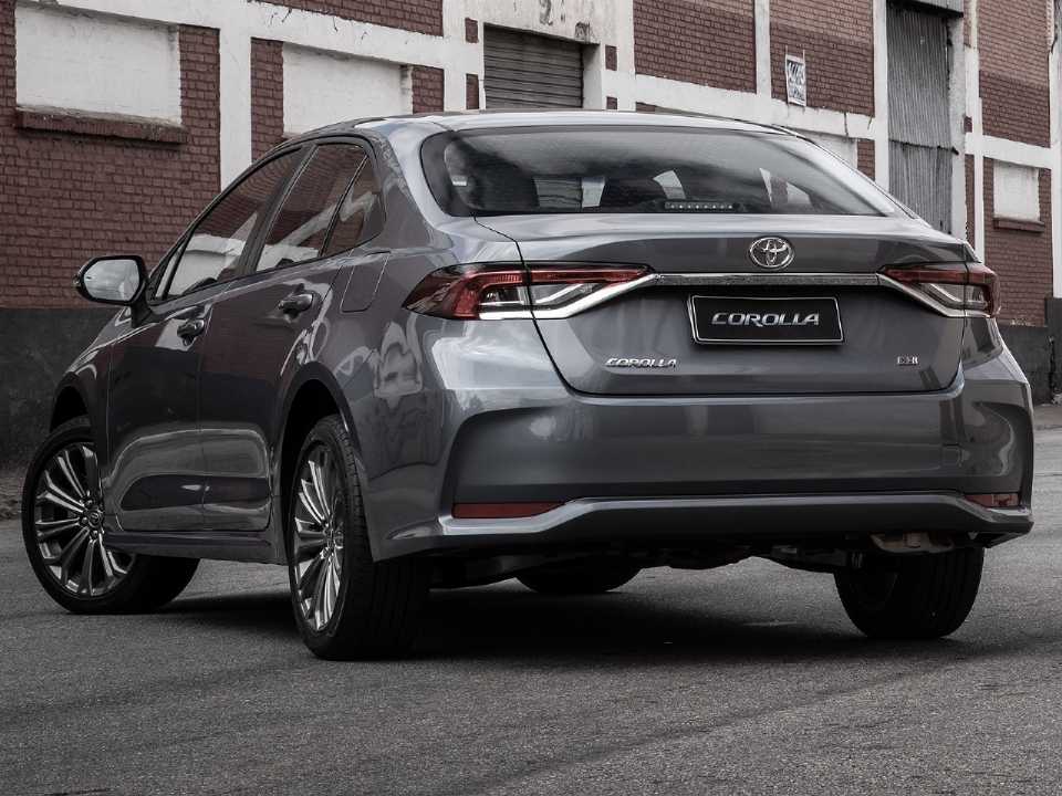 ToyotaCorolla 2020 - ngulo traseiro