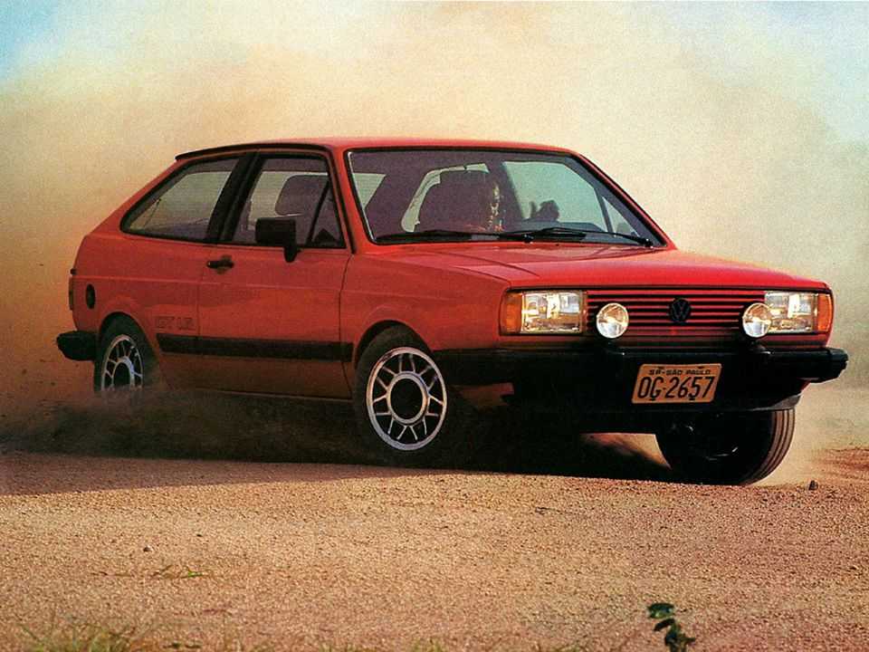 VolkswagenGol 1984 - ngulo frontal