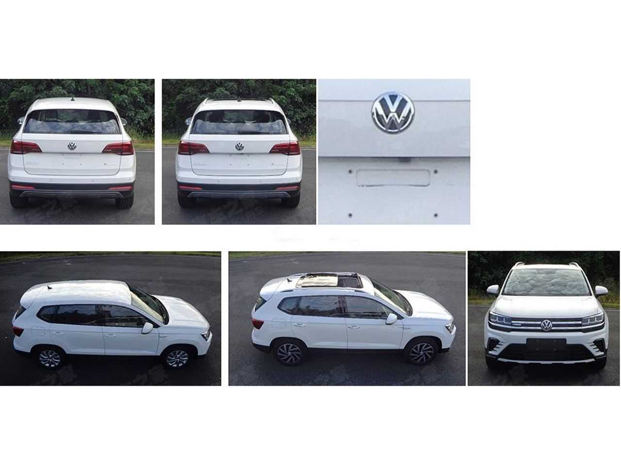 Imagens da futura opo eltrica do SUV mdio da VW