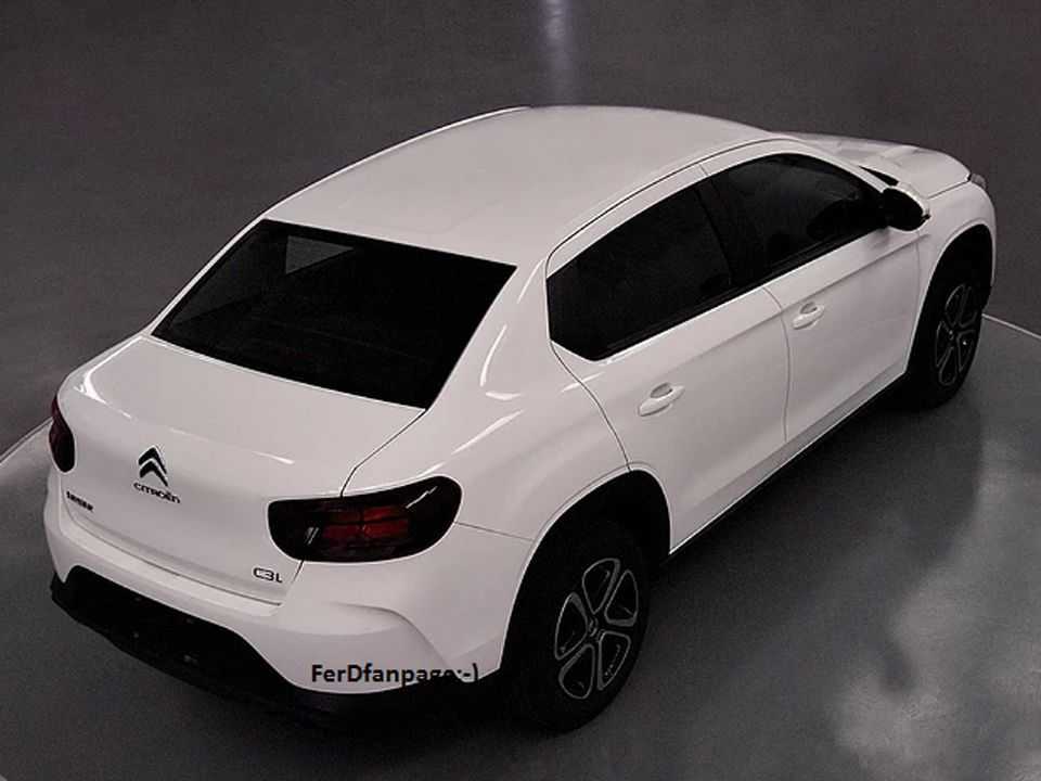 Acima o registro na China do inédito Citroën C3 sedan Acima o registro na China do inédito Citroën C3 sedan