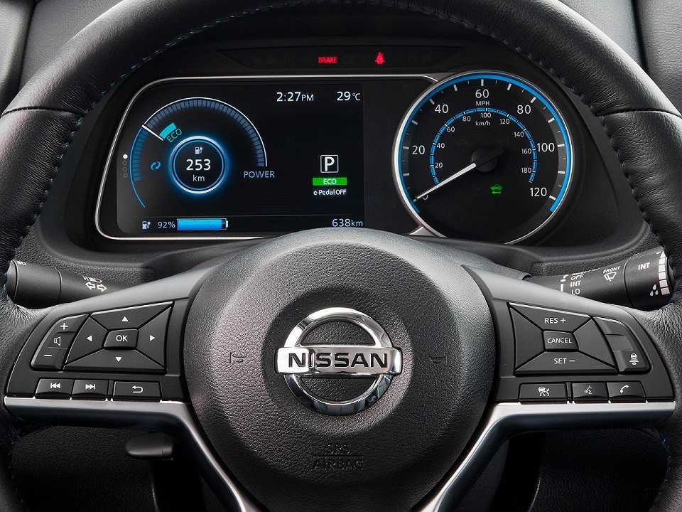 Nissan�Leaf 2019 - painel de instrumentos