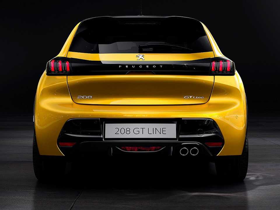 Peugeot�208 2020 - traseira