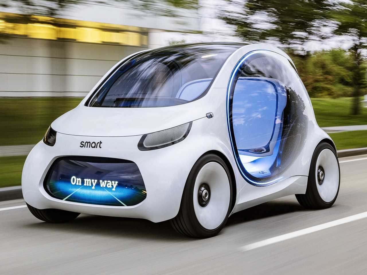 Conceito elétrico da Smart: futuros carros da marca serão produzidos pela Geely na China