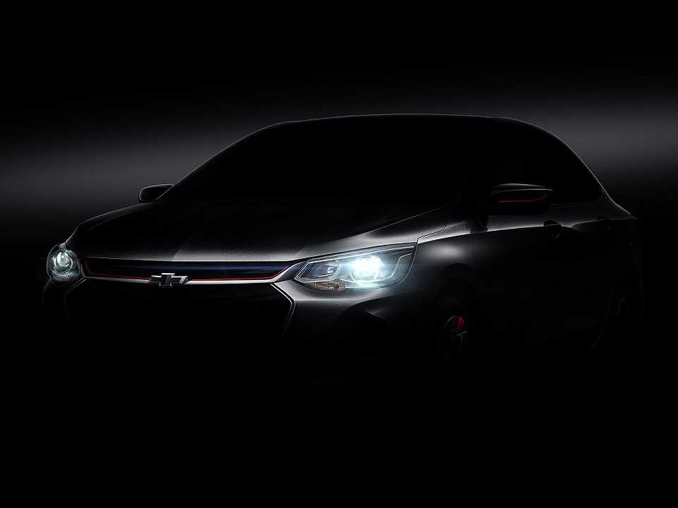 Teaser da nova geração do Chevrolet Prisma antecipado na China Teaser da nova geração do Chevrolet Prisma antecipado na China